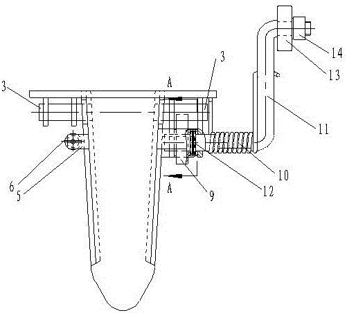 Garlic planting device