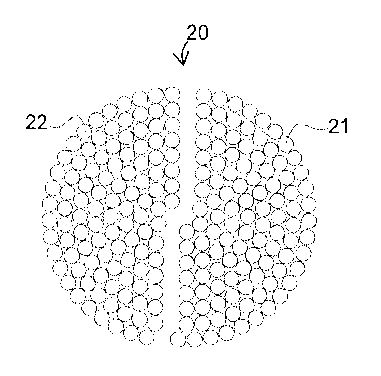 Multifilaments with time-dependent characteristics, and medical products made from such multifilaments