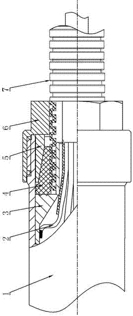 Bellows seal fittings with shielding