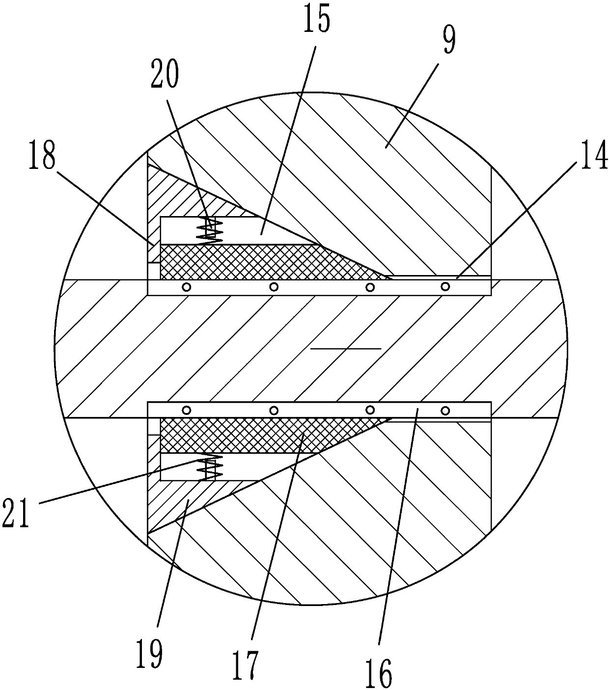 An iron tower positioning platform