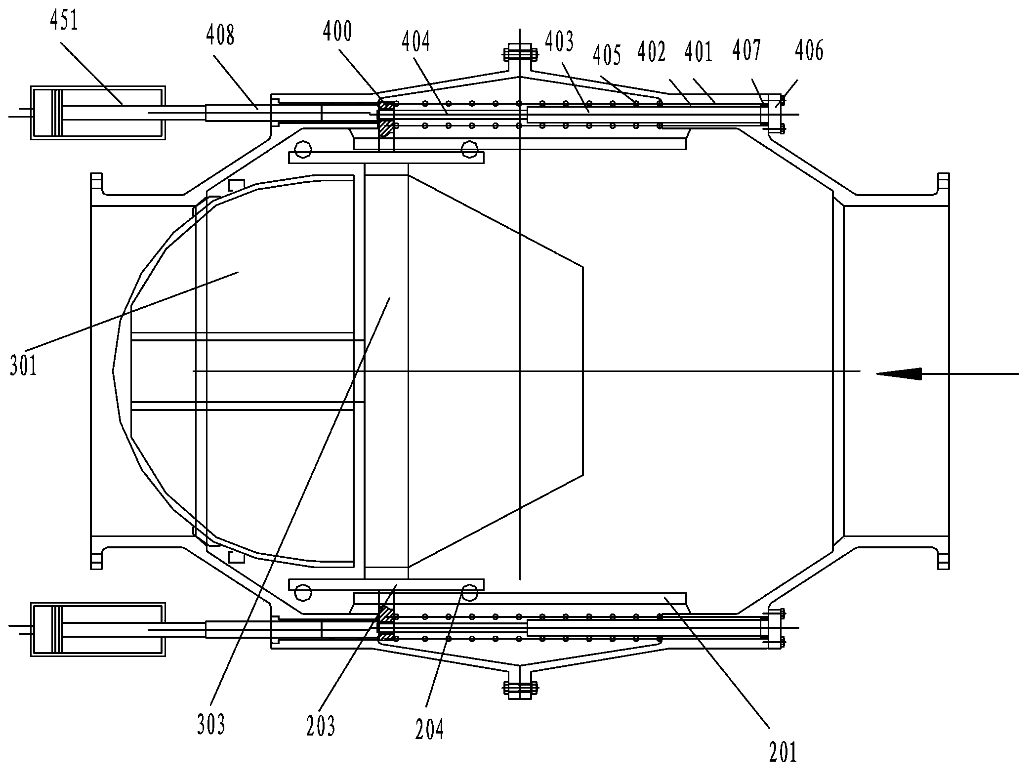 Diversion damper slowly-closed check valve