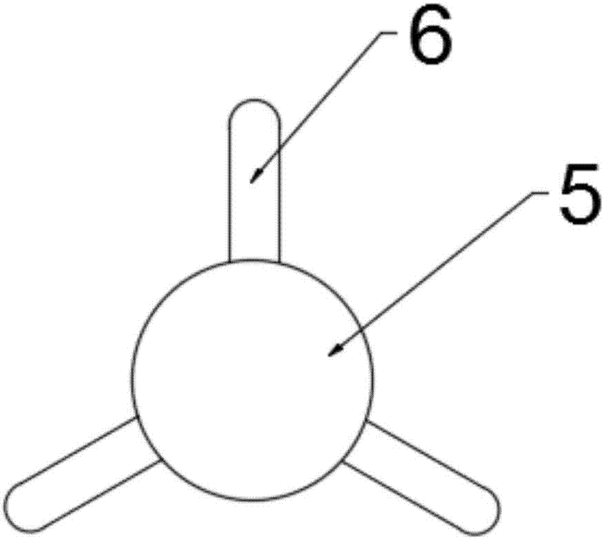 Agricultural three-stage cereal screening device