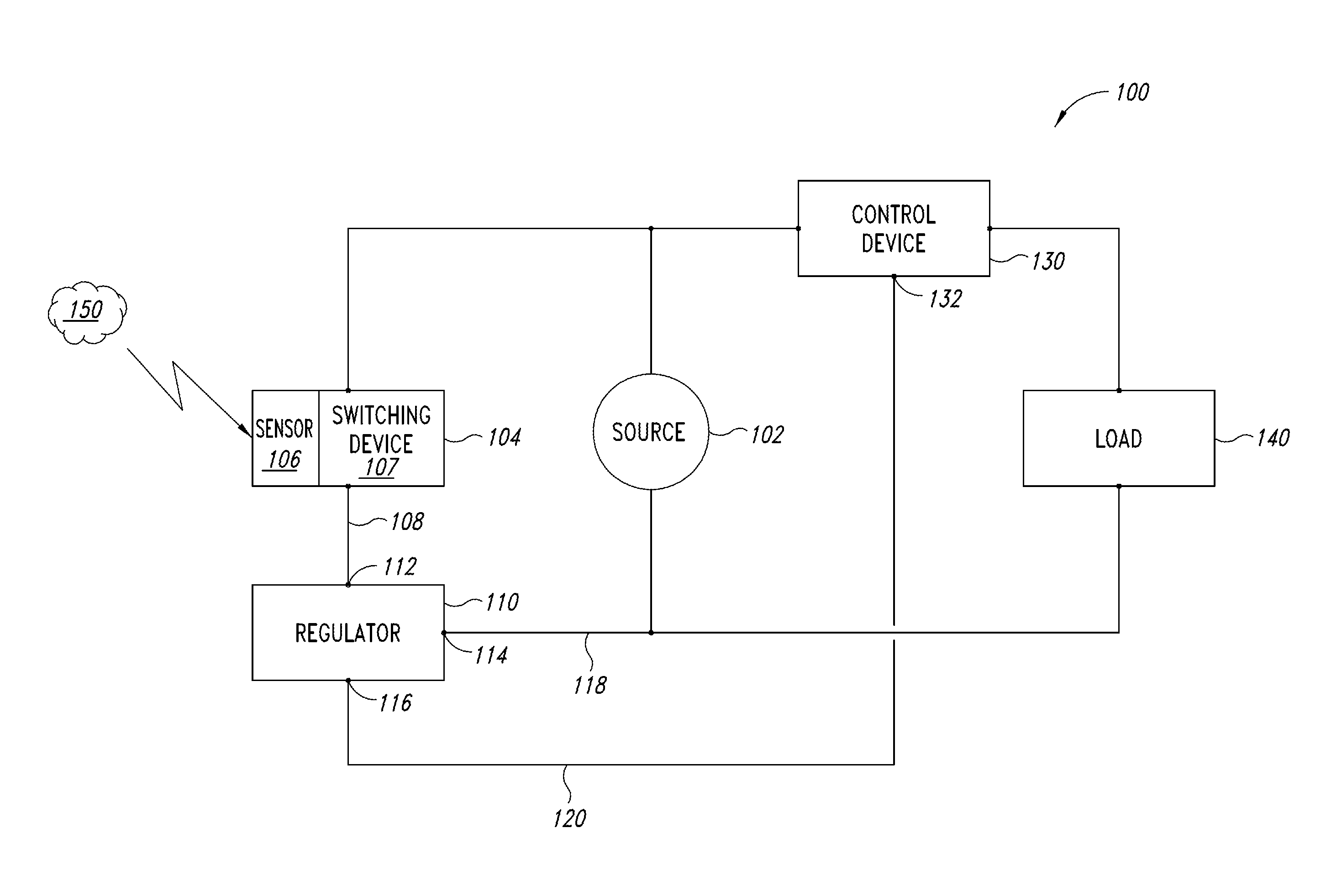 Systems, methods, and apparatuses for using a high current switching device as a logic level sensor