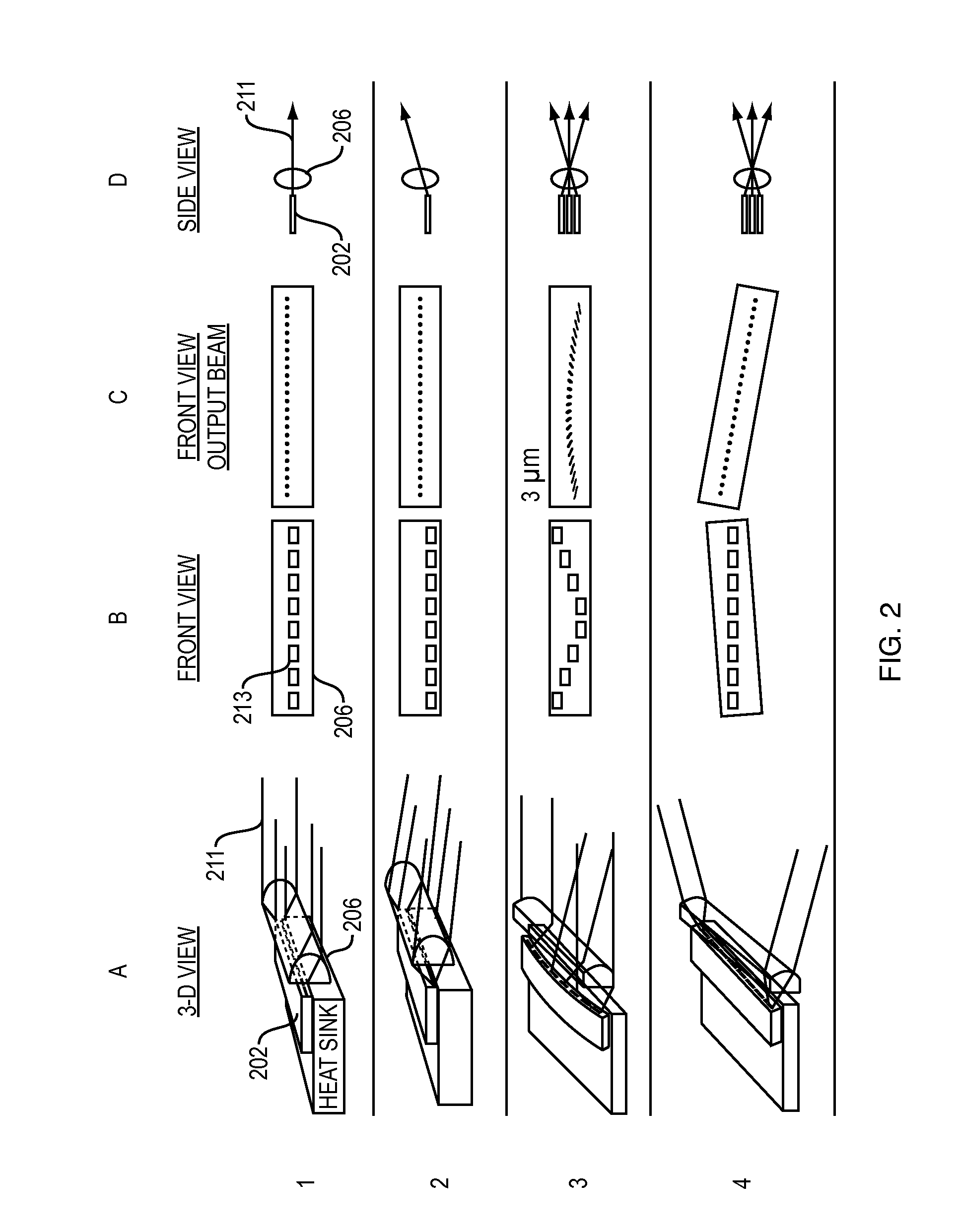 Selective Repositioning and Rotation Wavelength Beam Combining System and Method