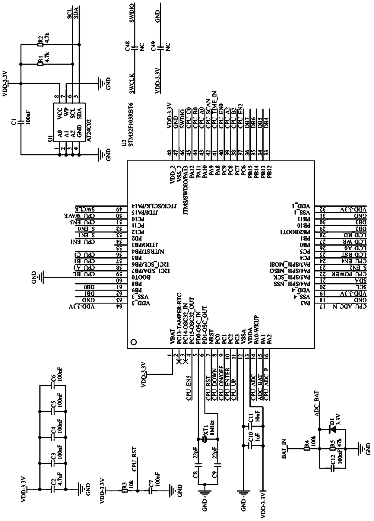 Communication cable breaking and wrongly connected line sequence measuring method and system