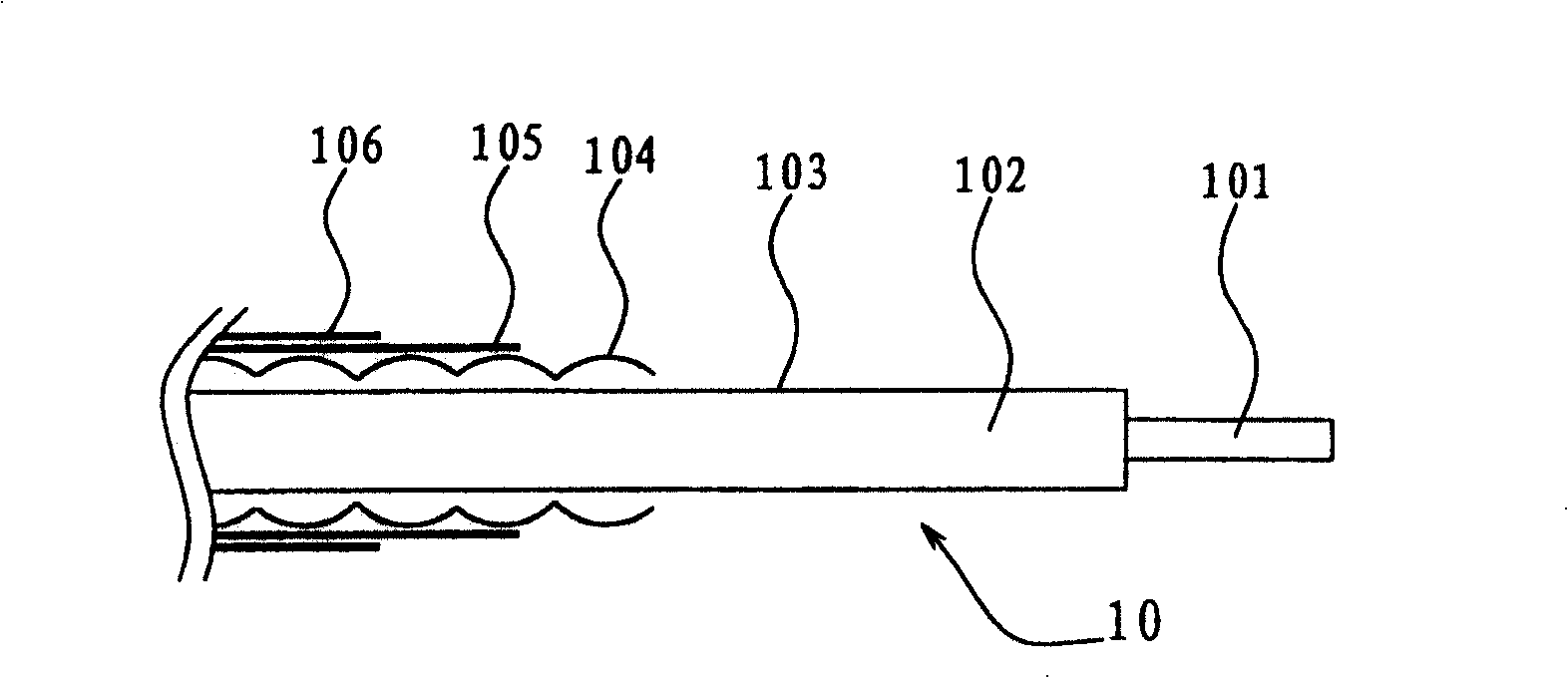 Prefabricated high-voltage cable terminal