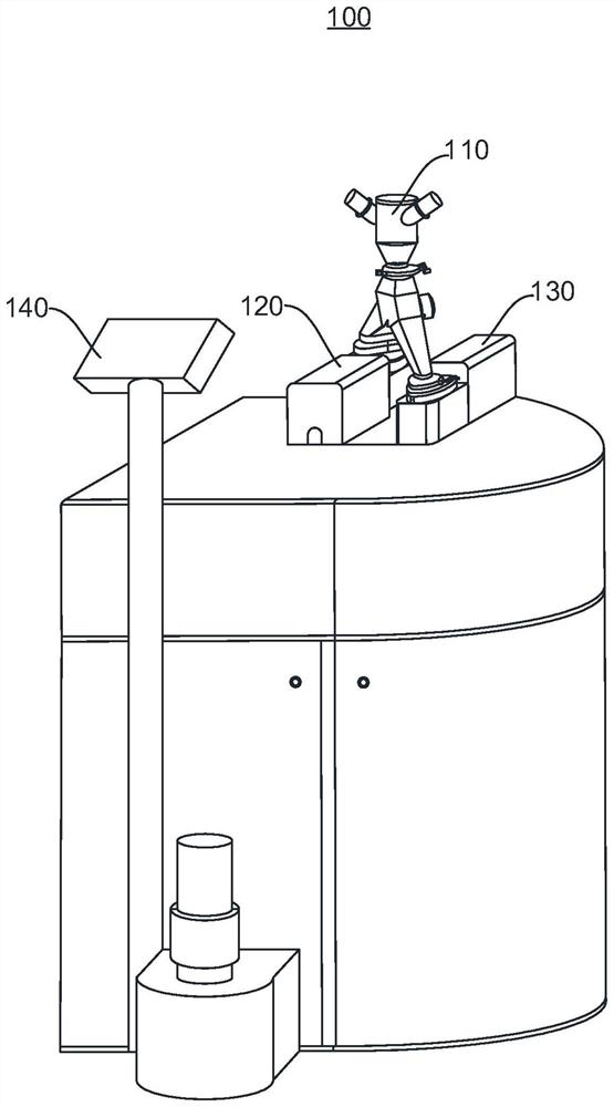 Tablet online sampling detection control system and tablet quality detection system