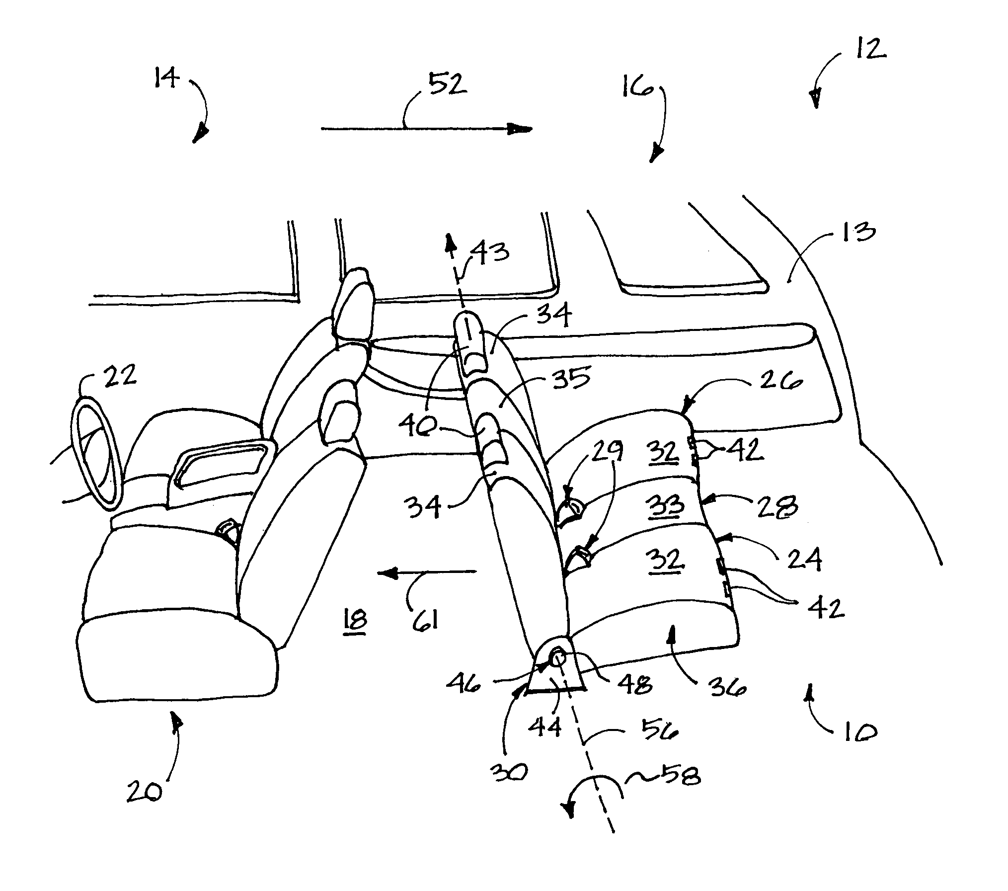 Adjustable vehicle seat