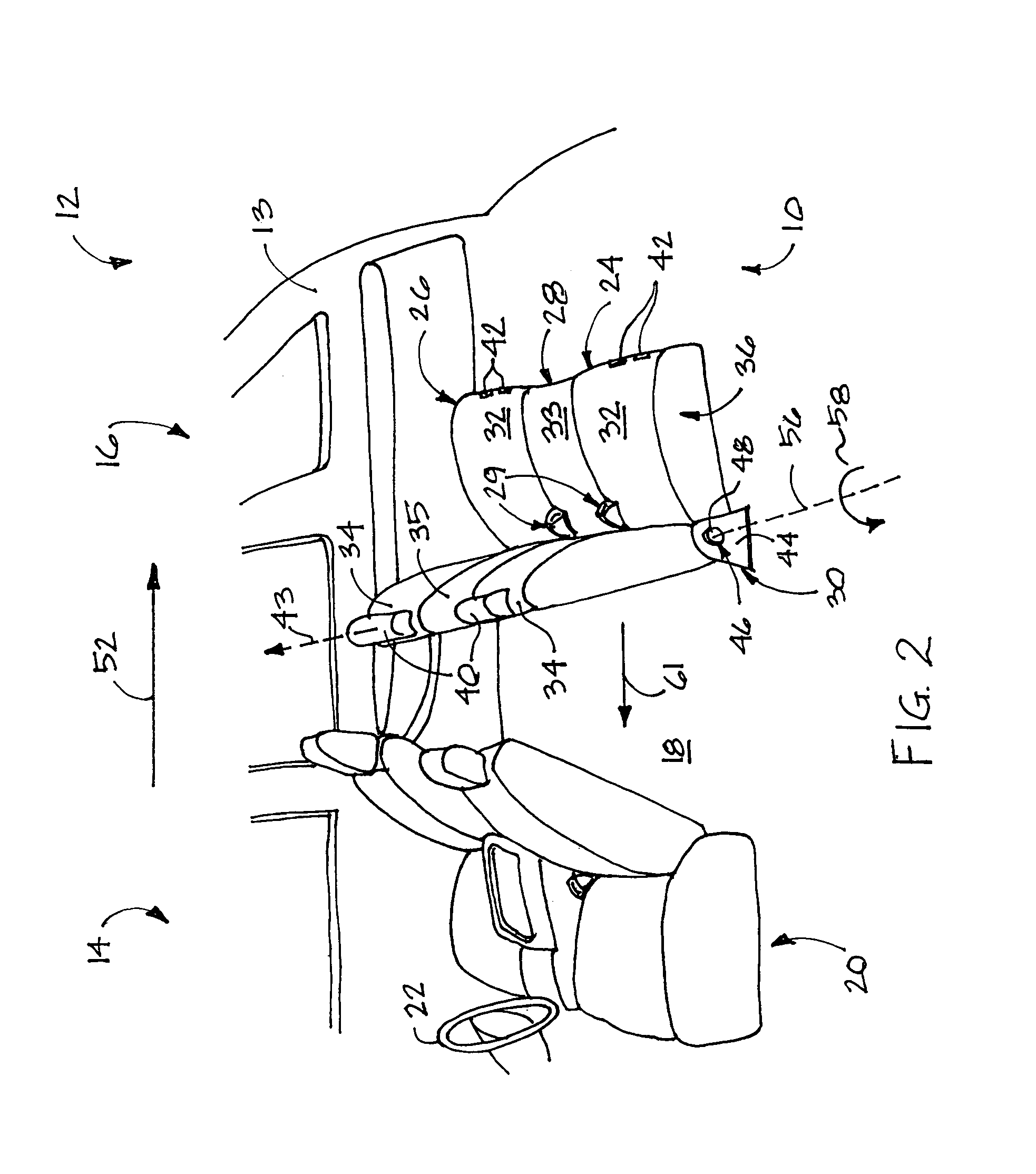 Adjustable vehicle seat