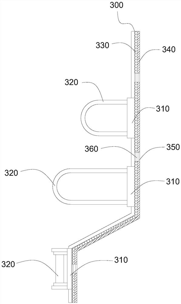 A plastic granule feeding machine