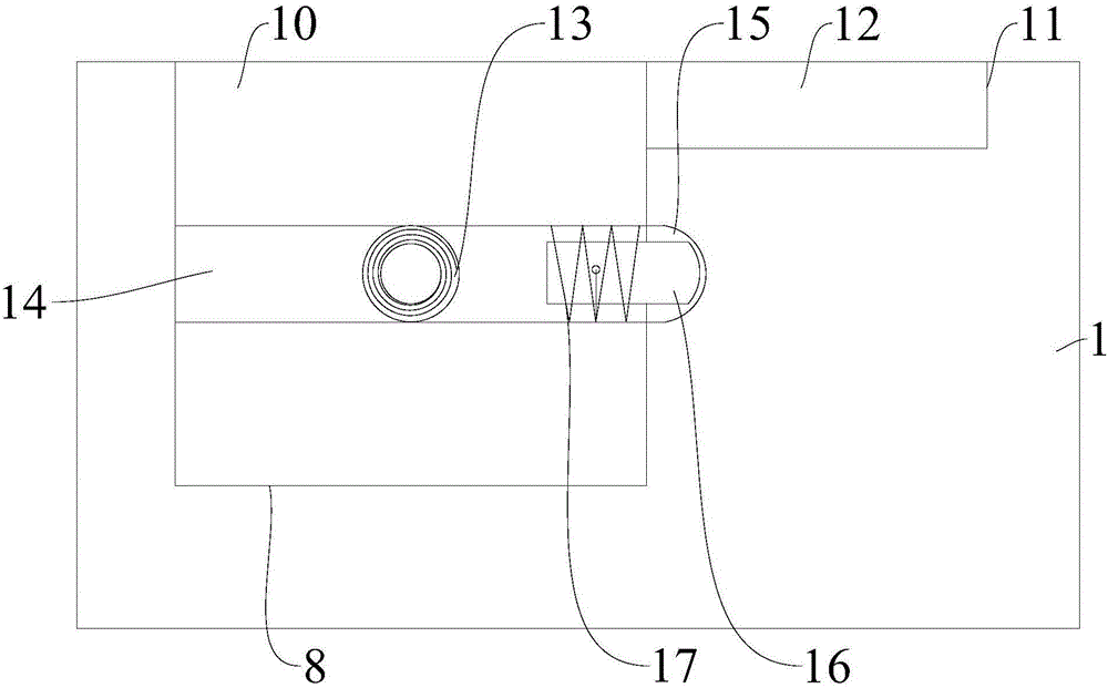 Easily mounted/dismounted limiting device for numerically-controlled bending machine