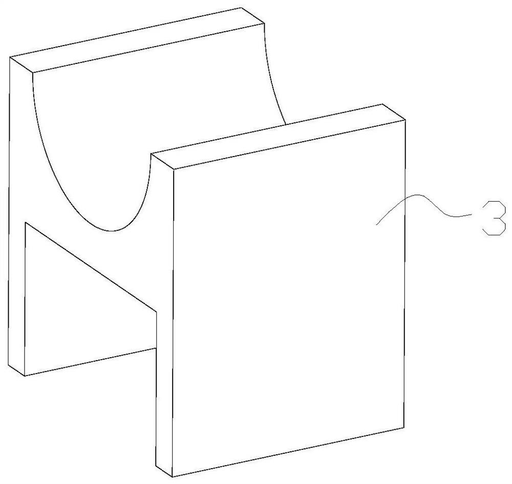 Welding auxiliary device and welding process for fractures of mandrel baffle plate of flat uncoiling machine