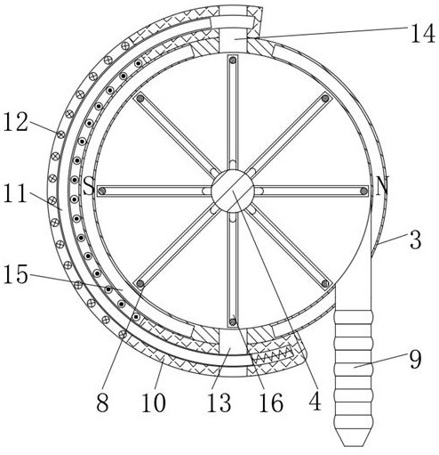 Air tightness detection device for enamel assembled tank