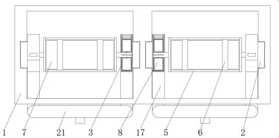 Air tightness detection device for enamel assembled tank