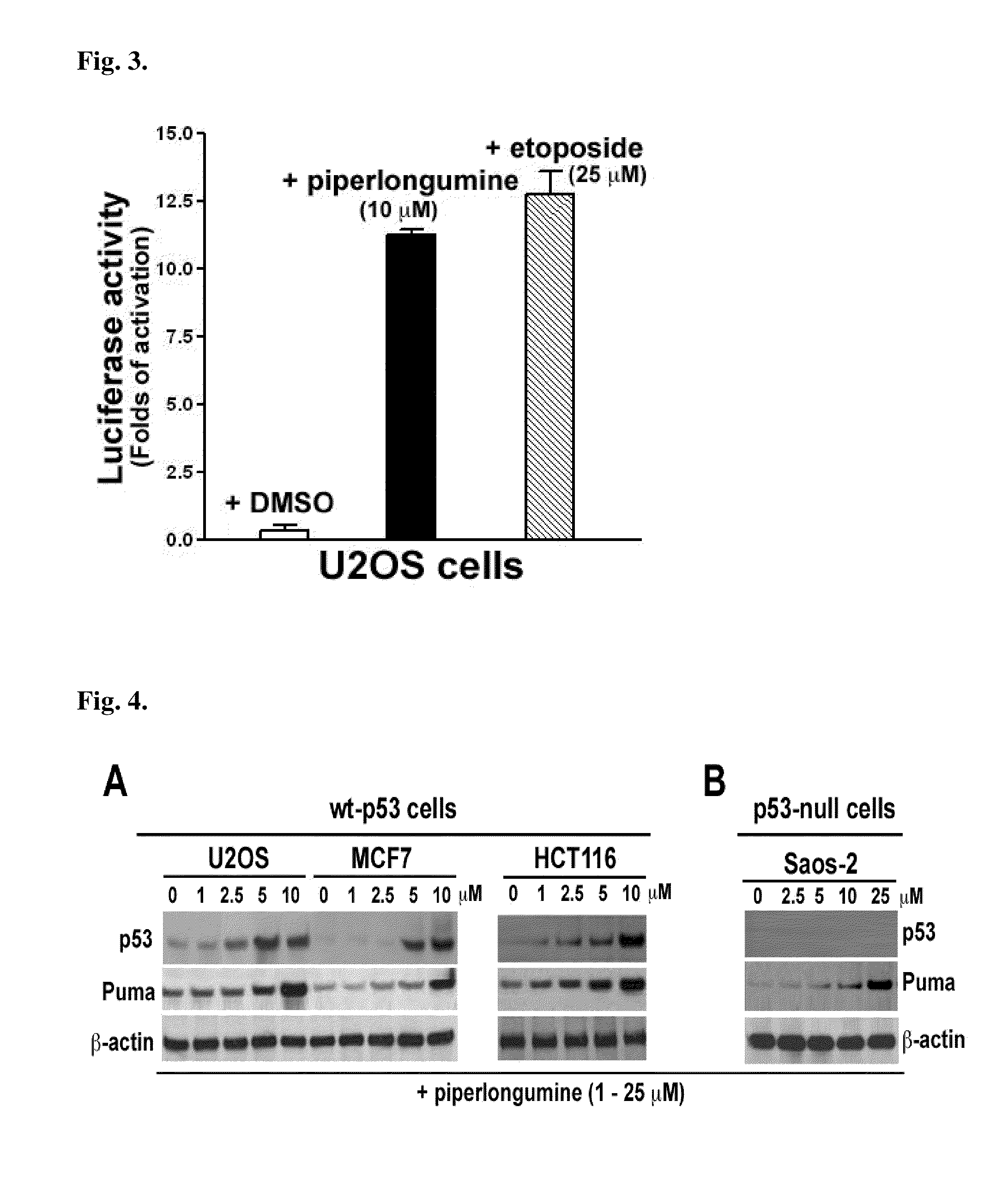 Methods for the treatment of cancer using piperlongumine and piperlongumine analogs