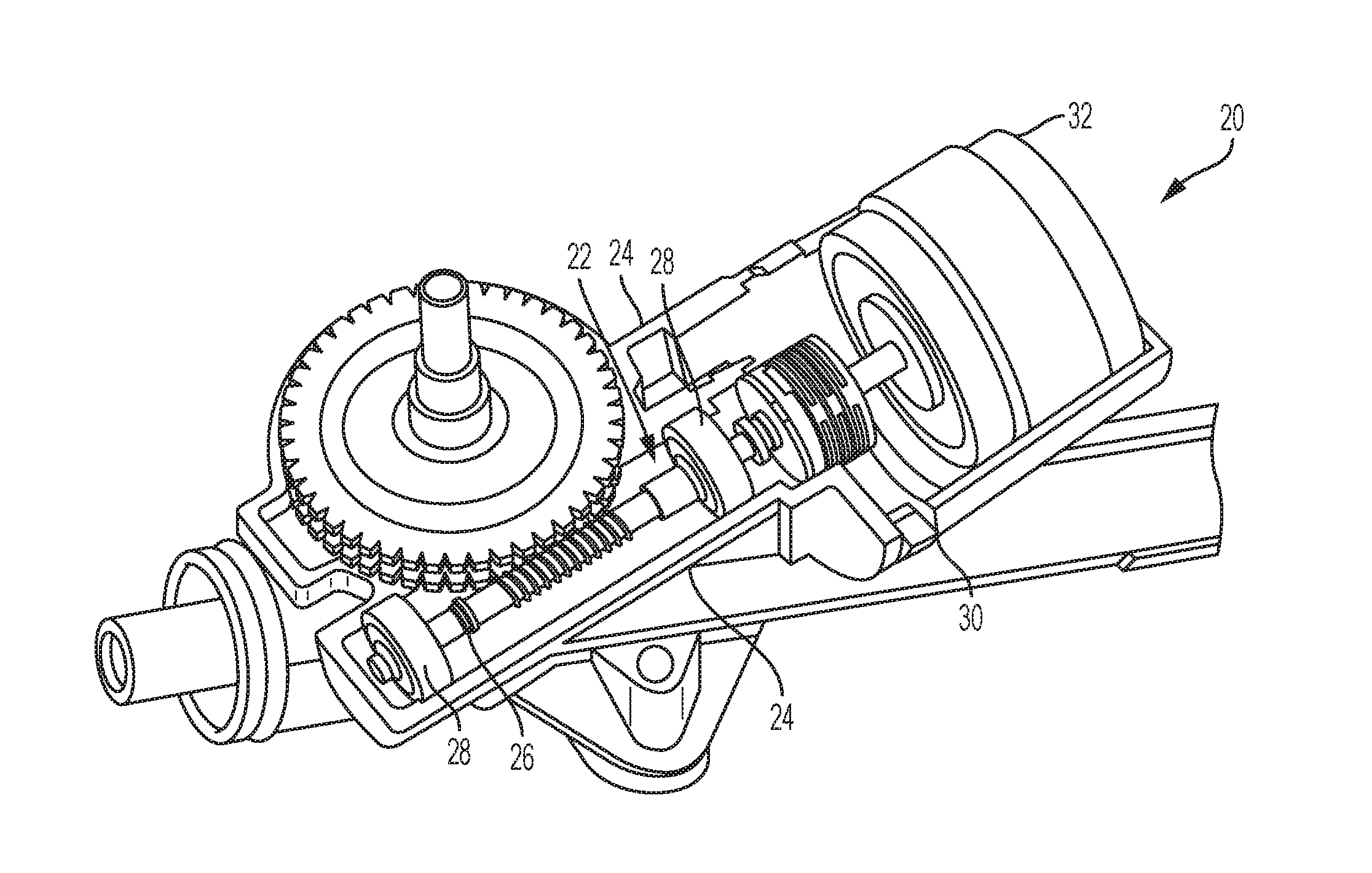 Axial load bearing assembly