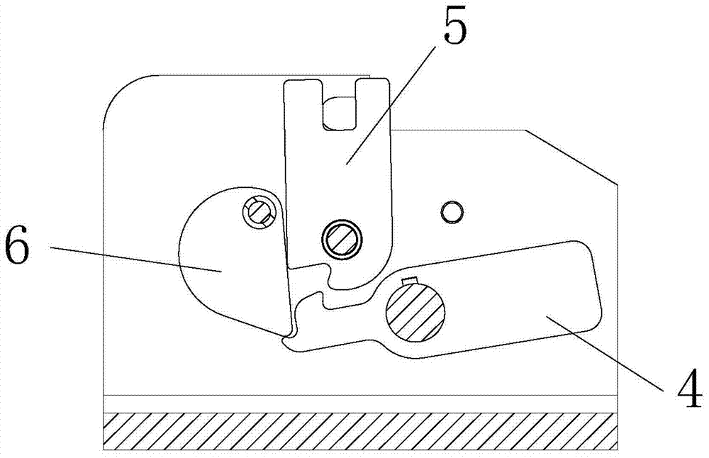 A self-locking mechanical lock relying on gravity