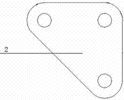 Construction method for parallel suspension of lead trolleys by using V-shaped strings