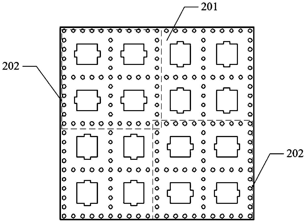 Array antenna subarray, array antenna module and array antenna