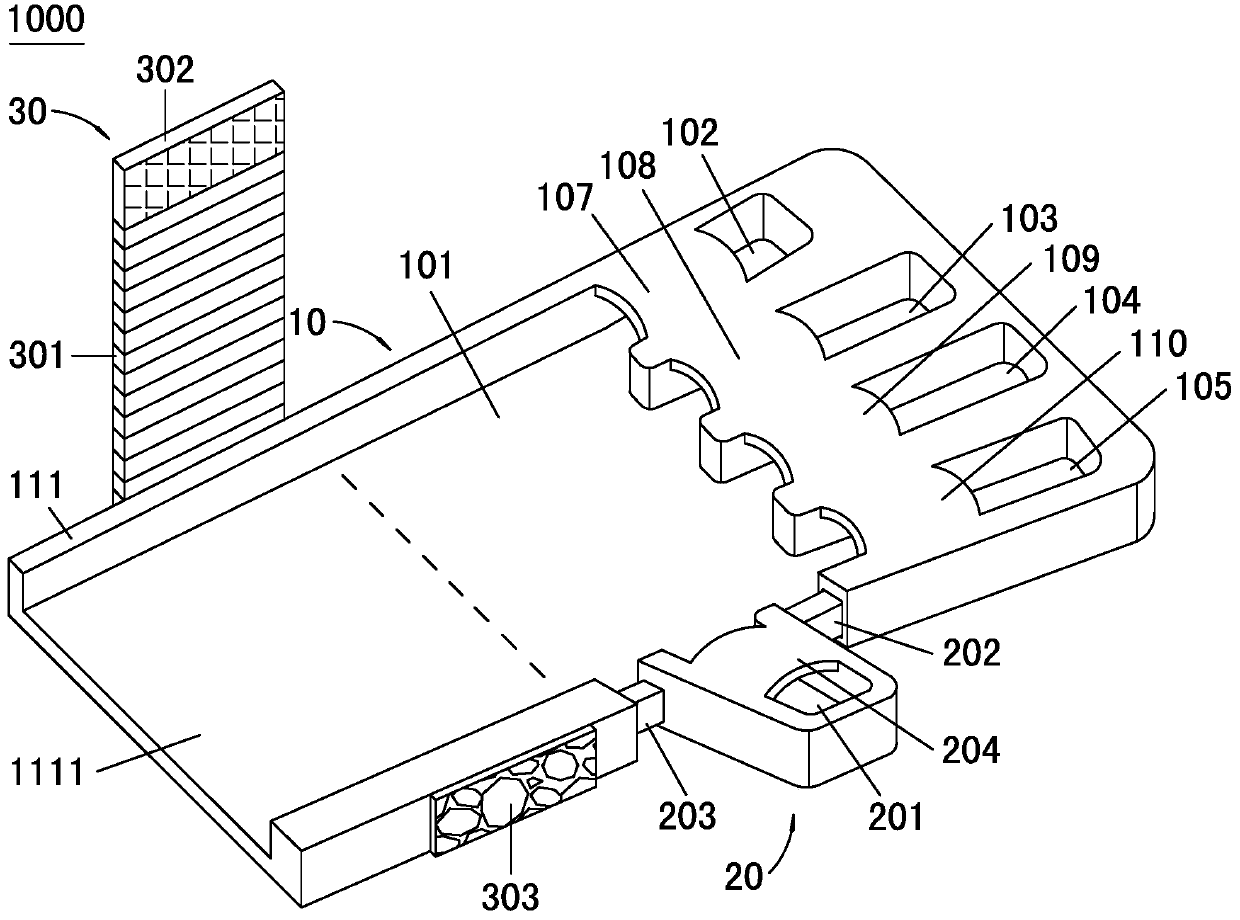 X-ray-transmitting hand fixing device for bone age measurement of children