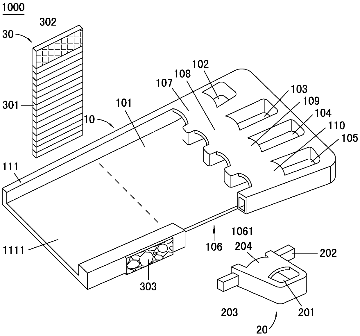 X-ray-transmitting hand fixing device for bone age measurement of children