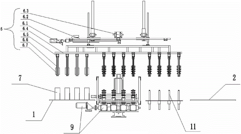 Porcelain insulator forming machine