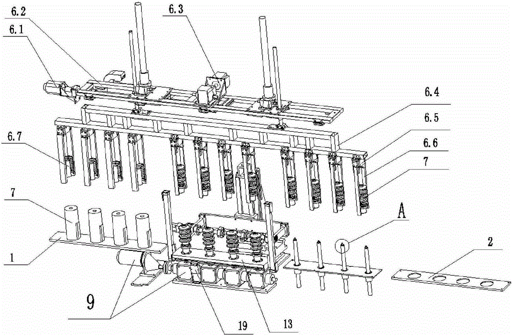 Porcelain insulator forming machine