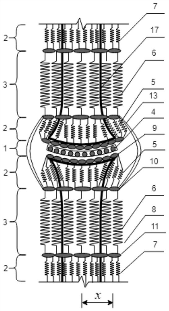 A soft tissue injury simulation test device