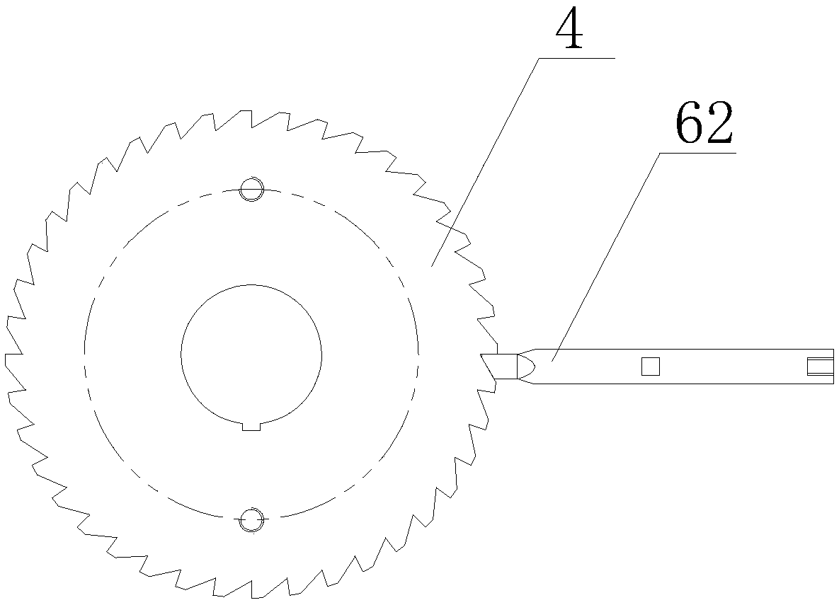 Motor outer end ring damping rod connecting hole drilling tool and application method