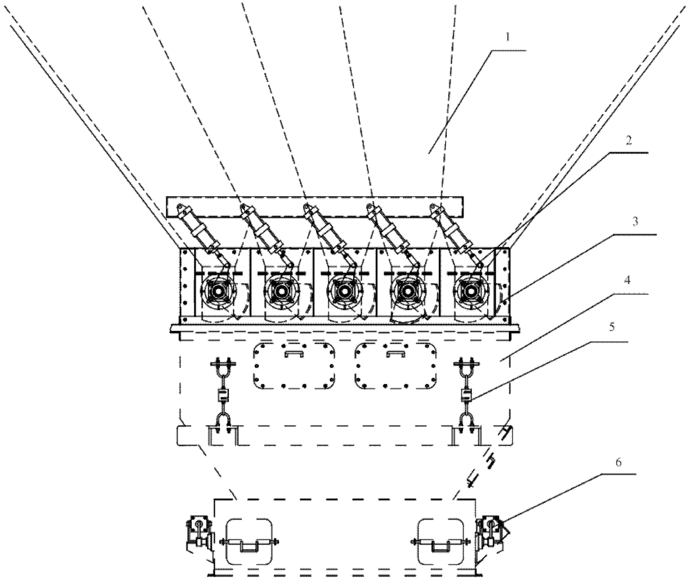 Aggregate weighing system for asphalt mixture