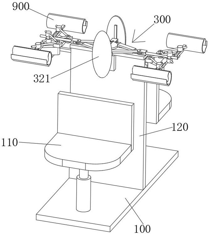 A kind of trainer for shoulder extension