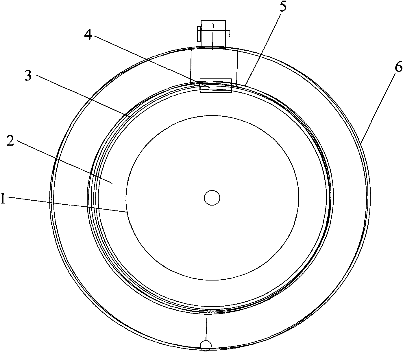 Electromagnetic induction heating device