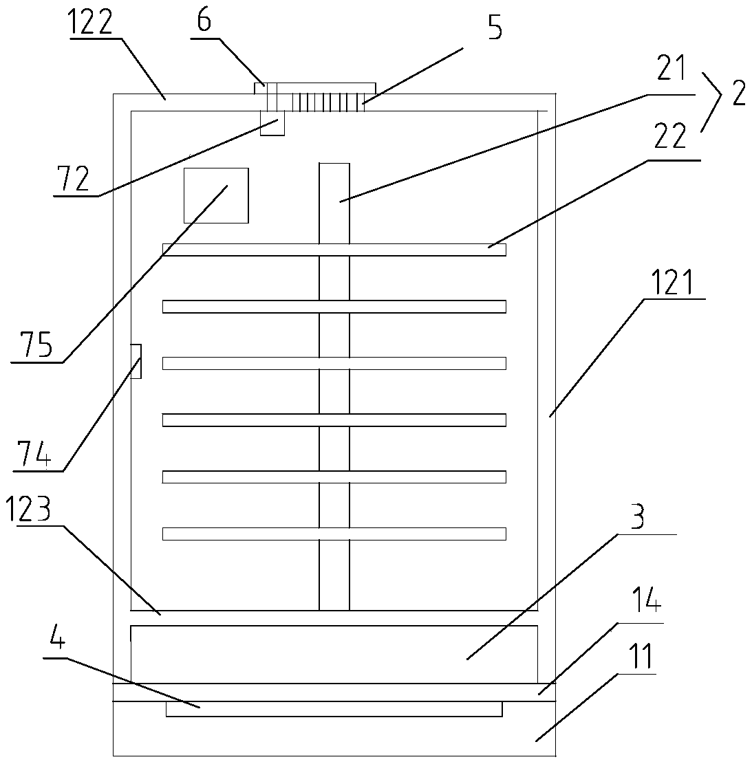 Household drying machine