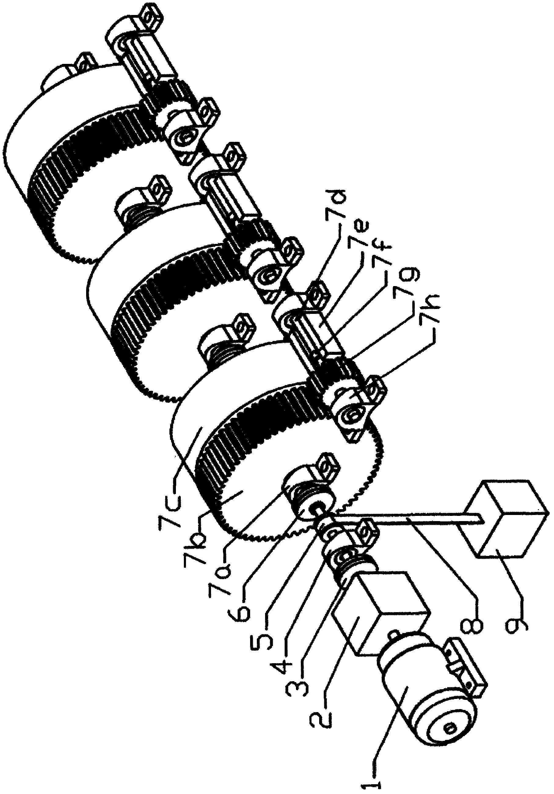 Wind power energy storage and power generation and standby energy storage and power generation device for base station