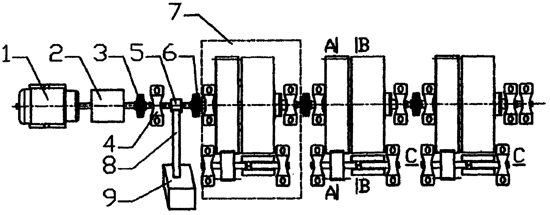 Wind power energy storage and power generation and standby energy storage and power generation device for base station