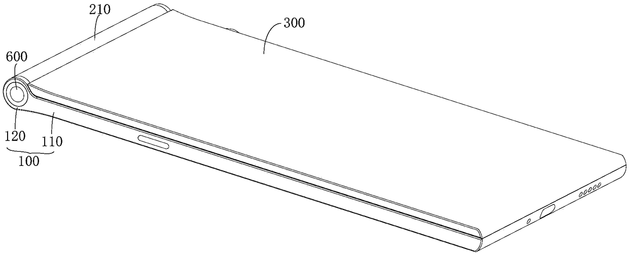 Foldable mobile terminal