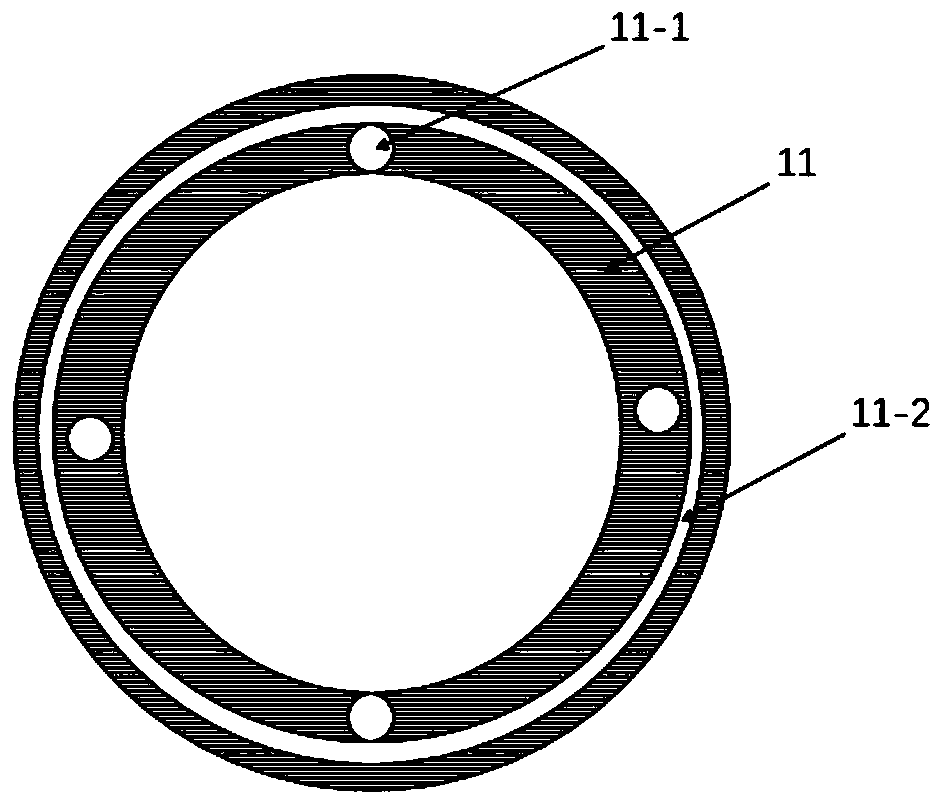 Device and working method for drilling hydrate tiny wellbore and rapidly completing well