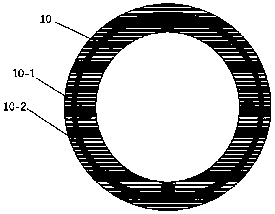 Device and working method for drilling hydrate tiny wellbore and rapidly completing well