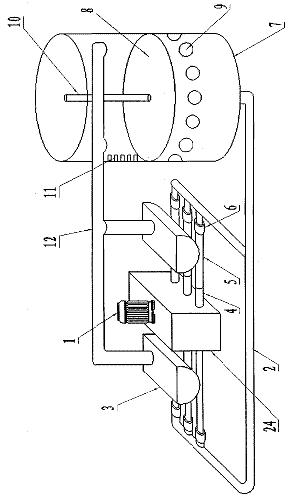 Automatic troweling machine