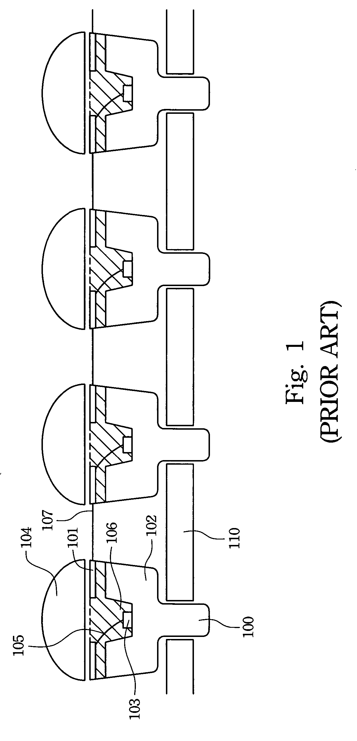 High power LED array