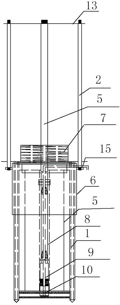 A down-the-hole drilling rig for breaking through pilot holes in granite road cuttings and its application method