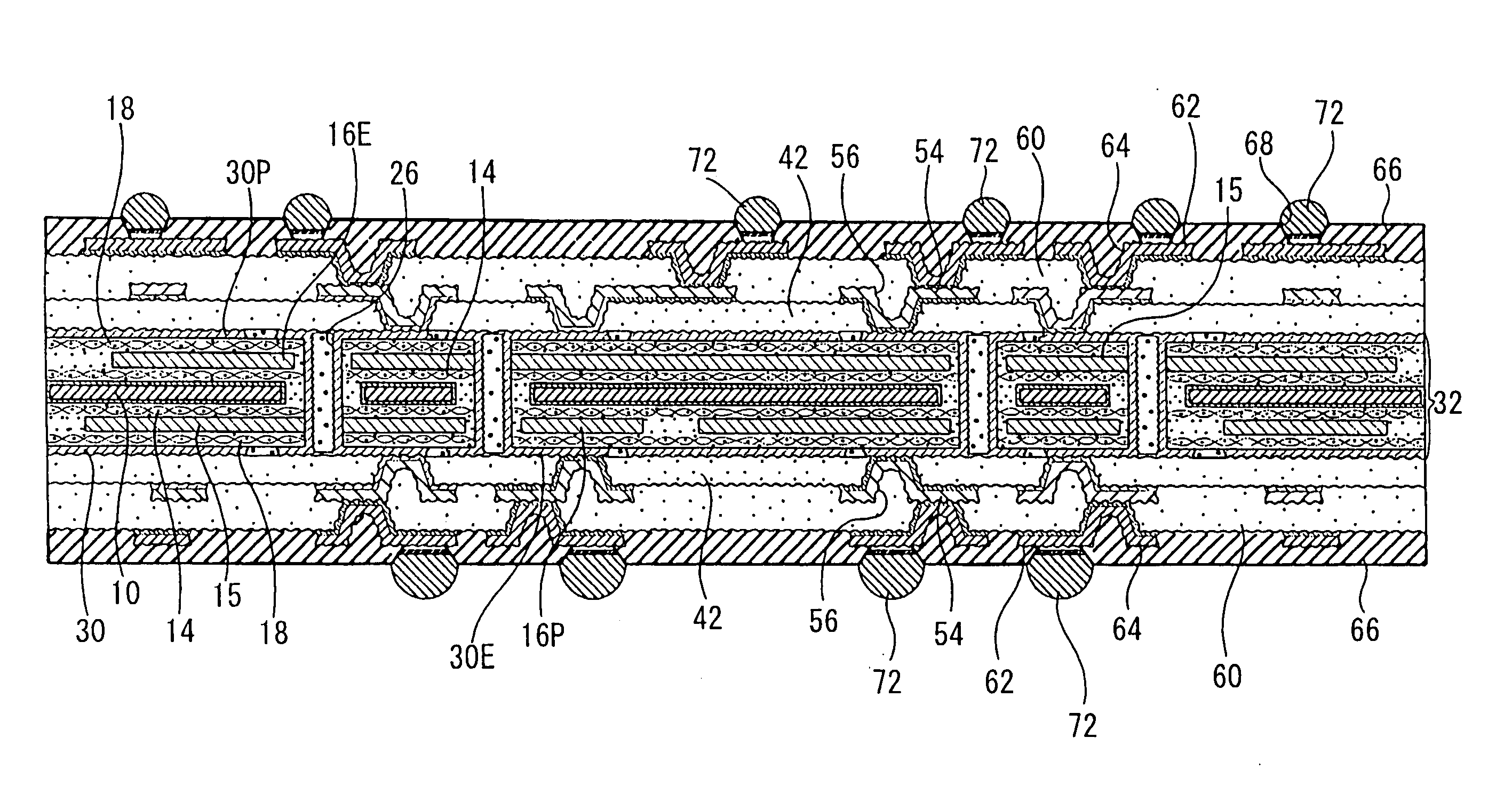 Interlayer insulating layer for printed wiring board, printed wiring board and method for manufacturing same