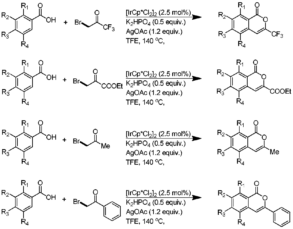 Preparation method of isocoumarin derivative