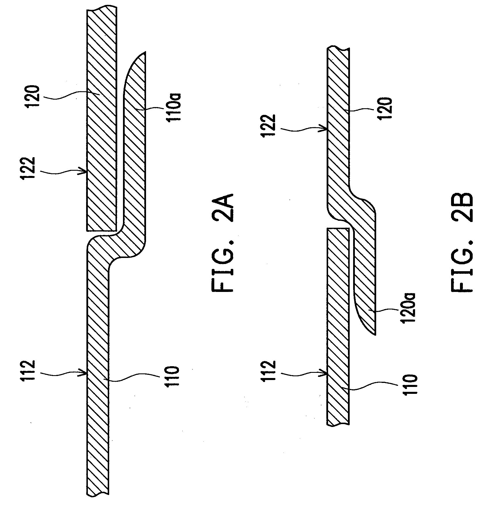 Staggered embedded type casing