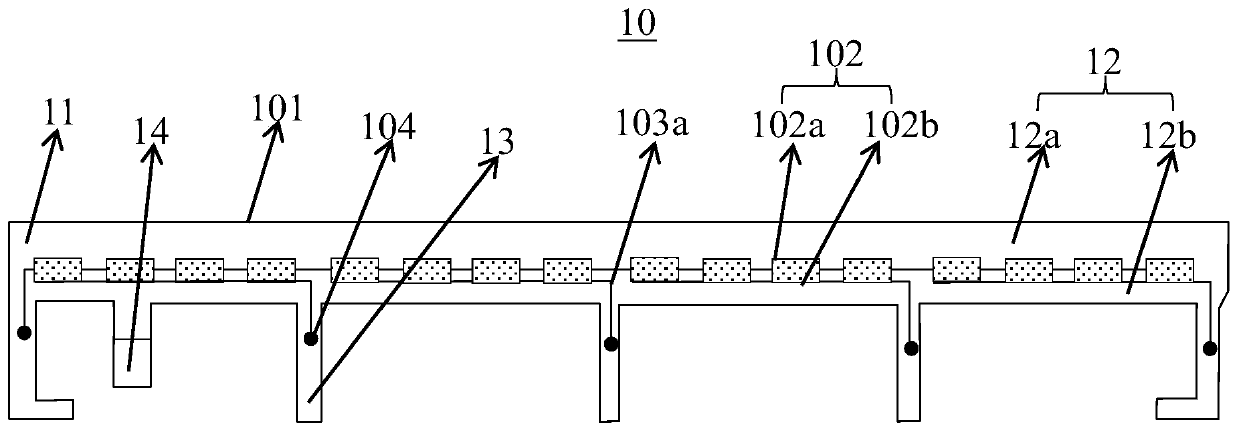 LED light bar, backlight module and display device