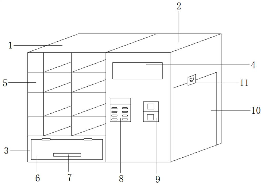 A beverage vending machine with recycling function