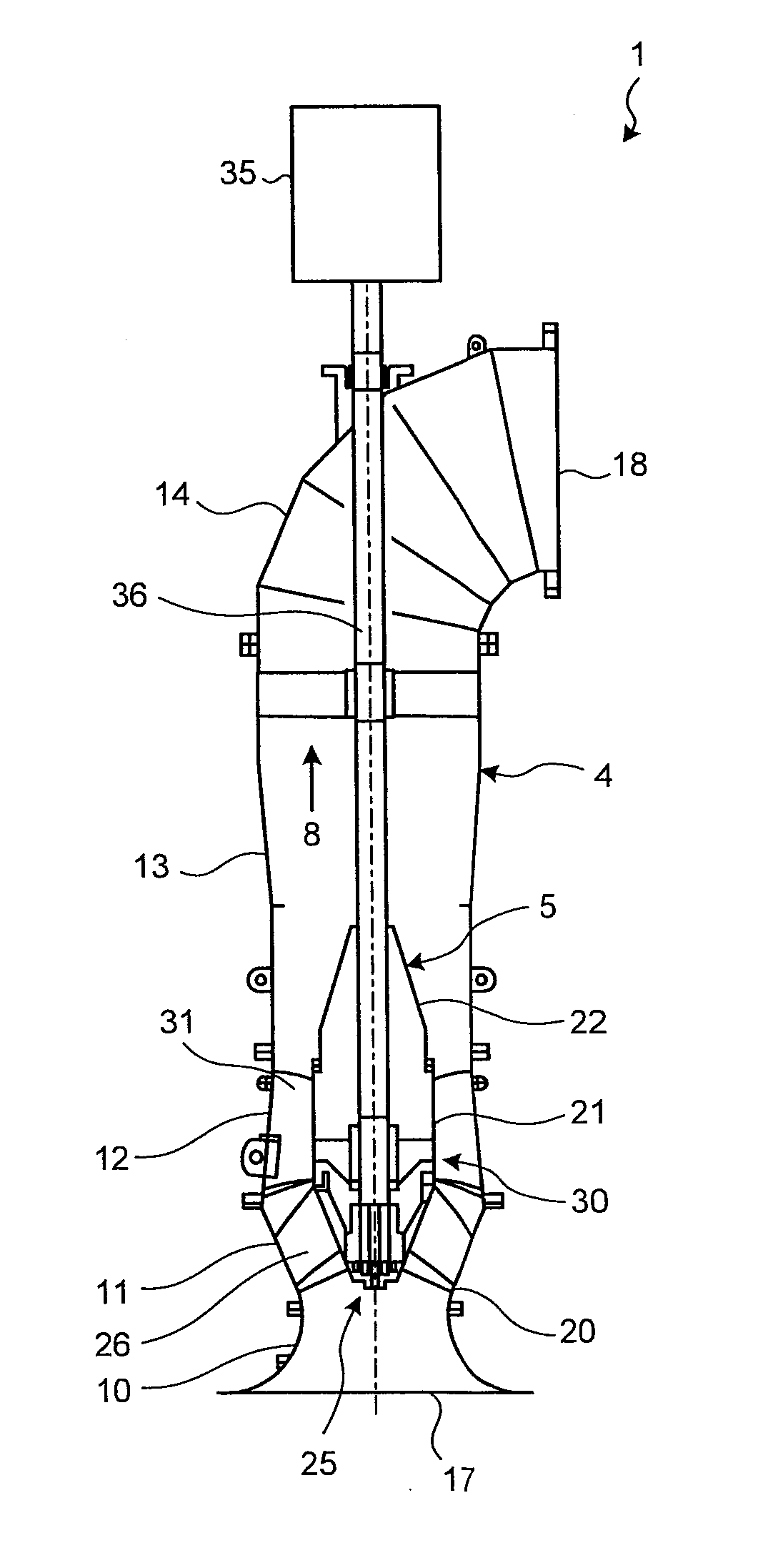 Method of setting performance characteristic of pump and method of manufacturing diffuser vane