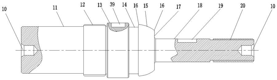 Positioning clamp and machining method for rotor cover of dynamic pressure air bearing of gyro motor