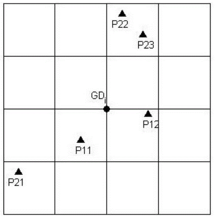 Method for acquiring area troposphere zenith delay