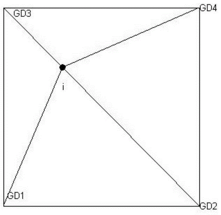 Method for acquiring area troposphere zenith delay